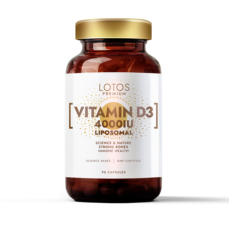 LOTOS PREMIUM Vitamina D3 Lipozomală 4000 UI N90
